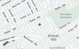 Map of 723 Mason Avenue, Drexel Hill, PA 19026, USA