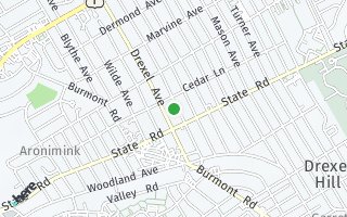 Map of 830 Morgan Avenue, Drexel Hill, PA 19026, USA