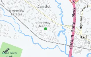 Map of 370 Bertha Road, Toms River, NJ 08755, USA
