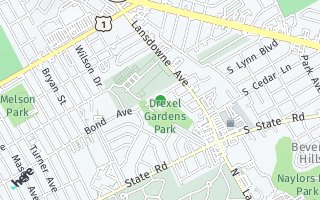Map of 2338 Bond Avenue, Drexel Road, PA 19026, USA
