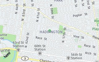Map of 313 N. Redfield Street, Philadelphia, PA 19139, USA