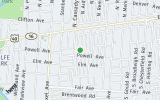 Map of 125 S Ardmore Rd, Bexley, OH 43209, USA