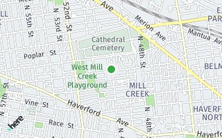 Map of 5001 Westminster Avenue, 2nd FL, Philadelphia, PA 19131, USA