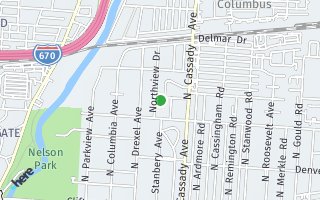 Map of 386 Northview Dr, Bexley, OH 43209, USA