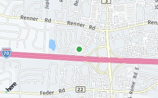 Map of 5633 Alliance Wy, Columbus, OH 43228, USA