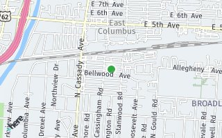 Map of 2789 Allegheny Ave, Bexley, OH 43209, USA