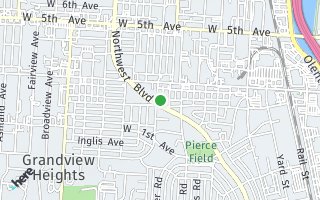 Map of 1224 Virginia Avenue, Columbus, OH 43212, USA