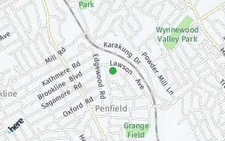 Map of 606 Penfield Avenue, 3rd FL, Havertown, PA 19083, USA