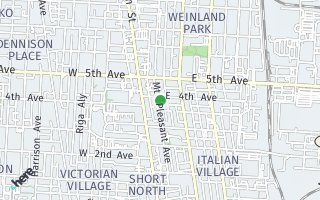 Map of 51 East 4th Avenue, Columbus, OH 43201, USA