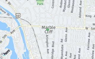 Map of 1608 Arlington Ave, Marble Cliff, OH 43212, USA