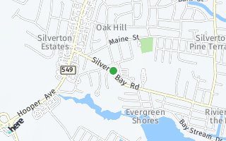 Map of 60 Silver Bay Road, Toms River, NJ 08755, USA