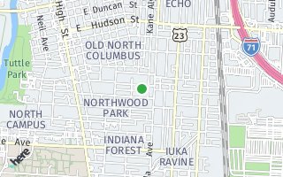 Map of 239 E Maynard Avenue, Columbus, OH 43202, USA