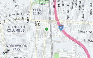 Map of 2430 N. 4th Street, Columbus, OH 43202, USA