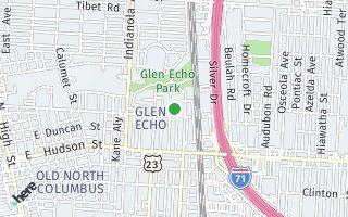 Map of 2638 Glenmawr Avenue, Columbus, OH 43202, USA