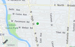 Map of 51 E. Pacemont Rd, Columbus, OH 43202, USA