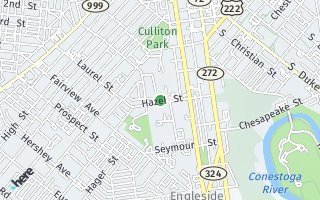 Map of 219 Hazel Street, Lancaster, PA 17603, USA