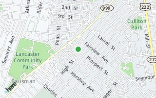 Map of 59 Prospect Street, Lancaster, PA 17603, USA