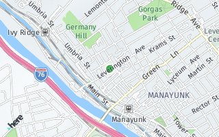 Map of 4609 Mansion Street, Philadelphia, PA 19127, USA