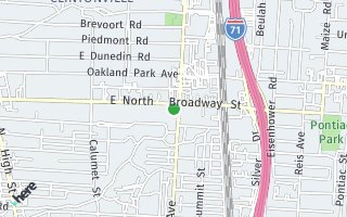 Map of 515 E. North Broadway, Columbus, OH 43214, USA