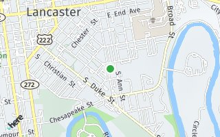 Map of 723 S. Lime St., Lancaster, PA 17602, USA