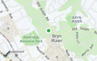 Map of 321 Airdale Rd, Bryn Mawr, PA 19010, USA