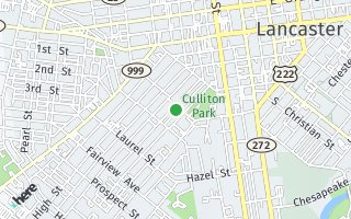 Map of 506 Poplar Street, Lancaster, PA 17603, USA