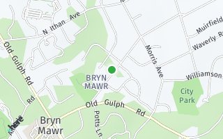 Map of 618 Harriton Road, Bryn Mawr, PA 19010, USA