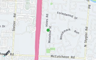 Map of 748 Hines Rd, Columbus, OH 43230, USA