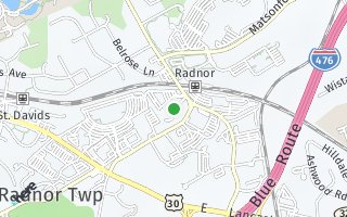 Map of 8 Radnor Way, Radnor, PA 19087, USA