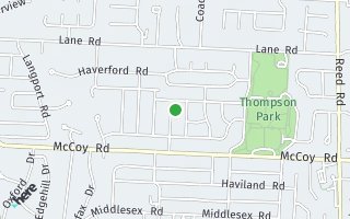 Map of 4326 Camborne Rd, Upper Arlington, OH 43220, USA