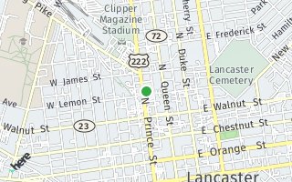 Map of 41 W Lemon St #504, Lancaster, PA 17603, USA