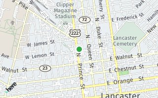Map of 41 W Lemon Street #604, Lancaster, PA 17603, USA