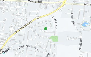 Map of 869 Ludwig Dr, Columbus, OH 43230, USA