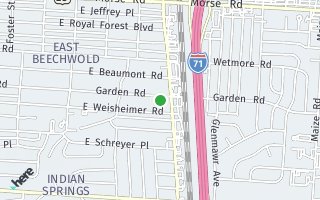 Map of 685 Garden Road, Columbus, OH 43214, USA