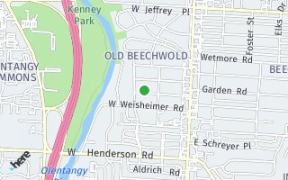 Map of 162 Sheffield Road, Columbus, OH 43214, USA