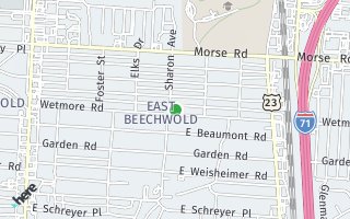 Map of 418 Wetmore Rd, Columbus, OH 43214, USA