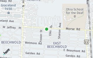 Map of 251 Morse Rd, Columbus, OH 43214, USA