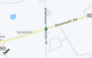 Map of 301 Sykesville Rd, Chesterfield, NJ 08515, USA