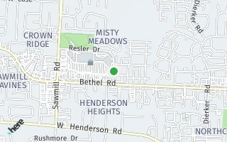 Map of 5396 Pickforde Dr, Columbus, OH 43235, USA