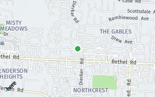 Map of 2184 Victoria Park Dr, Columbus, OH 43235, USA