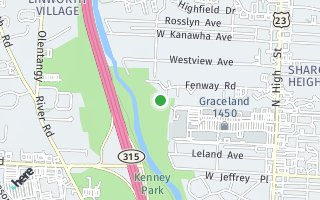 Map of 379  Olentangy Forest Dr, Columbus, OH 43214, USA