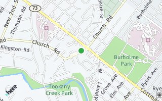 Map of 11 Church Road, Elkins Park, PA 19027, USA
