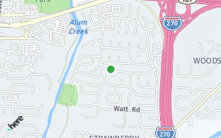 Map of 3850 Chickory Avenue, Columbus, OH 43230, USA