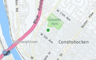 Map of 367 West 7th Ave, Conshohocken, PA 19428, USA