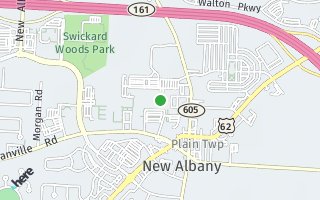 Map of Lot 1 HWB-M, New Albany, OH 43054, USA