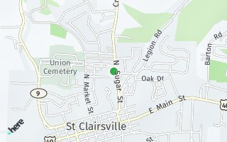 Map of 148 North Sugar Street, St. Clairsville,, OH 43950, USA