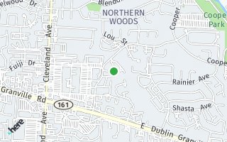 Map of 5690 Jousting Ln F, Columbus, OH 43231, USA