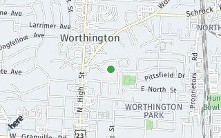 Map of 146 Crandall Dr, Worthington, OH 43085, USA