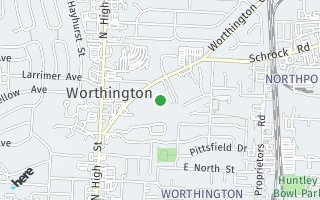 Map of 6616 McBurney Place, Worthington, OH 43085, USA