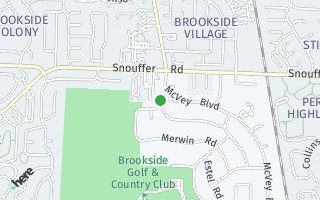 Map of 6767 Merwin Rd, Columbus, OH 43235, USA